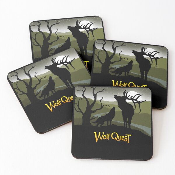 Item preview, Wolf and Elk Duet - WolfQuest Dream designed and sold by WolfQuest.