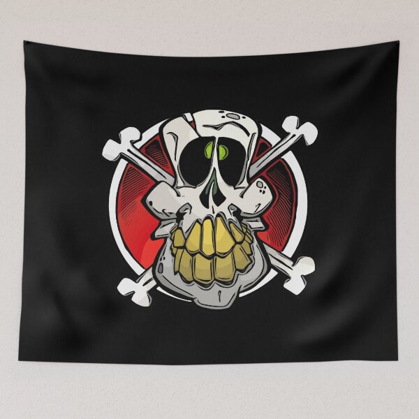 Item preview, Crossbones designed and sold by BAD-DiCE.