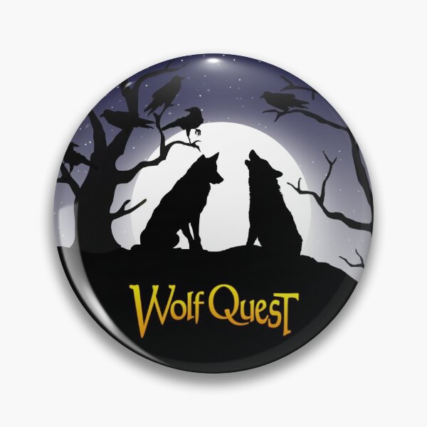 Item preview, Full Moon Wolves & Ravens - WolfQuest Dream designed and sold by WolfQuest.