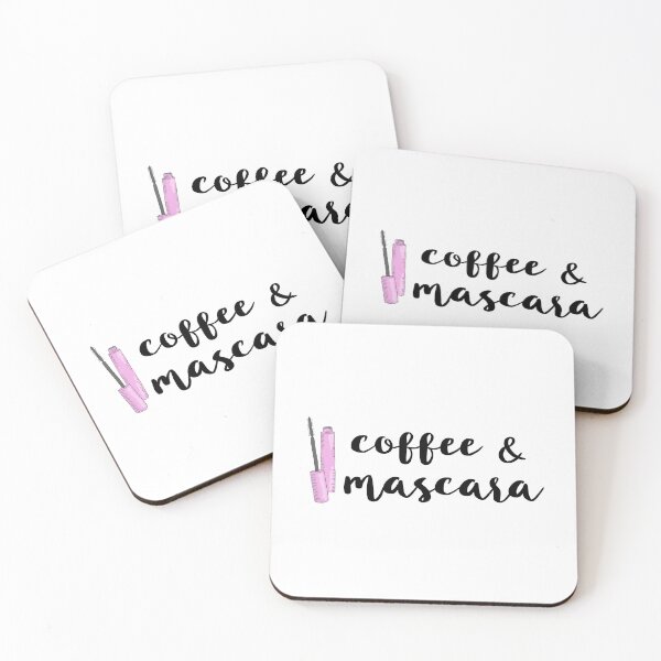 Item preview, Coffee and mascara quote designed and sold by jualcantara.