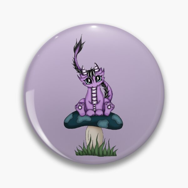 Item preview, Dragy on Mushroom designed and sold by Pezi-Creation.