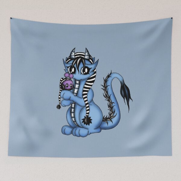 Item preview, Dragy and Mimi with Stocking cap designed and sold by Pezi-Creation.