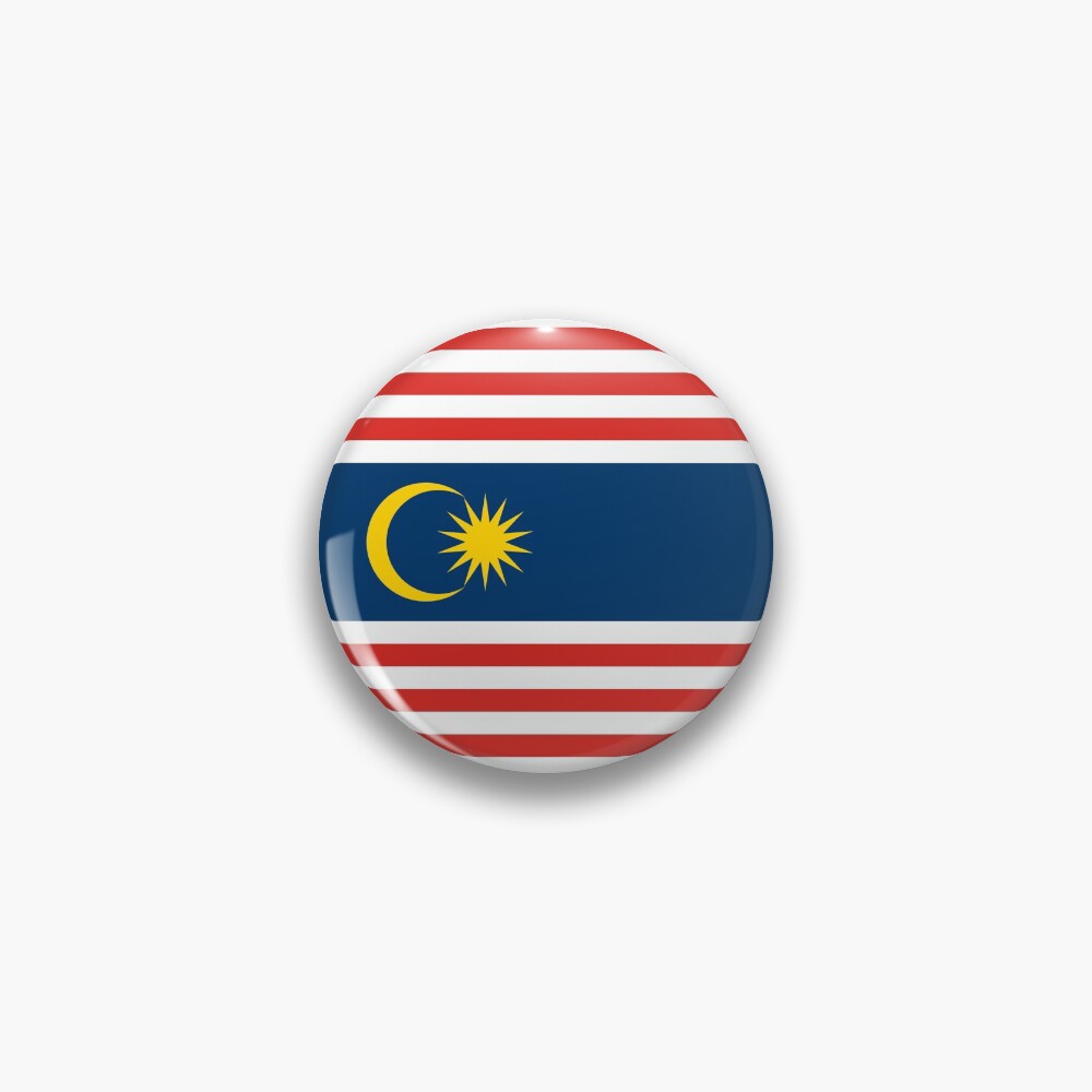 Flag Of Kuala Lumpur Malaysia Pin By Pzandrews Redbubble