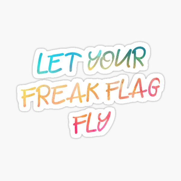 Aperçu de l'œuvre Laissez flotter votre drapeau de monstre créée et vendue par Theatre Thoughts.