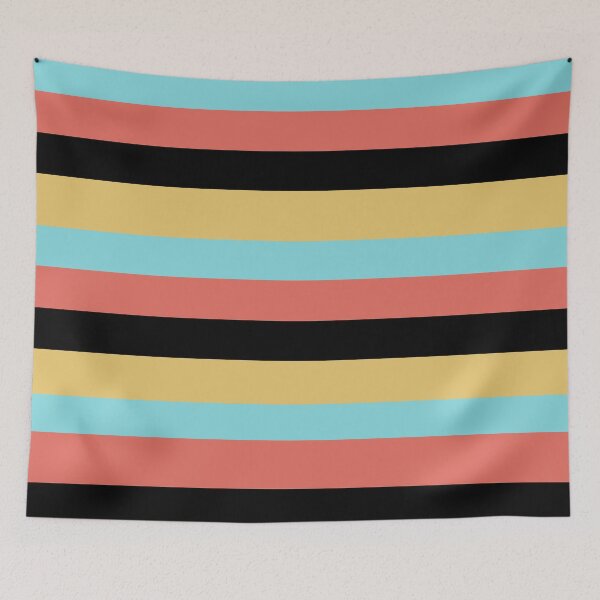 Item preview,  Multi Color Stripes Color Block designed and sold by stayrad.
