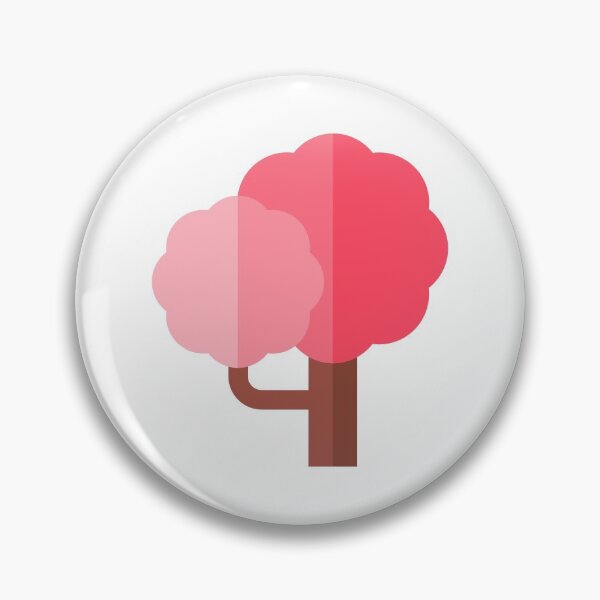 Item preview, Pink bonsai tree icon designed and sold by Lonneketk.