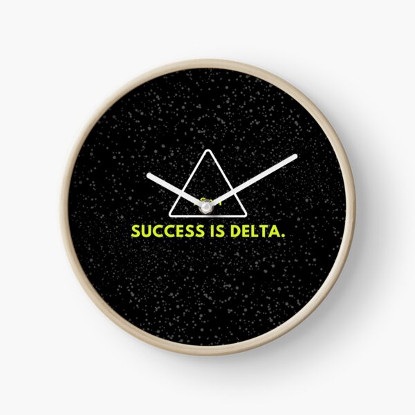 Item preview, Success is Delta Sticker  designed and sold by Vrushal Kapadnis.
