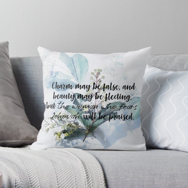 Jw Quotes Pillows Cushions Redbubble