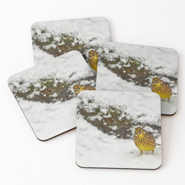 Item preview, Yellowhammer in the snow designed and sold by Jouko Lehto Photography.