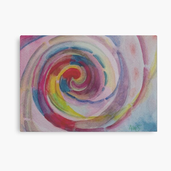 Spiral Metal Print