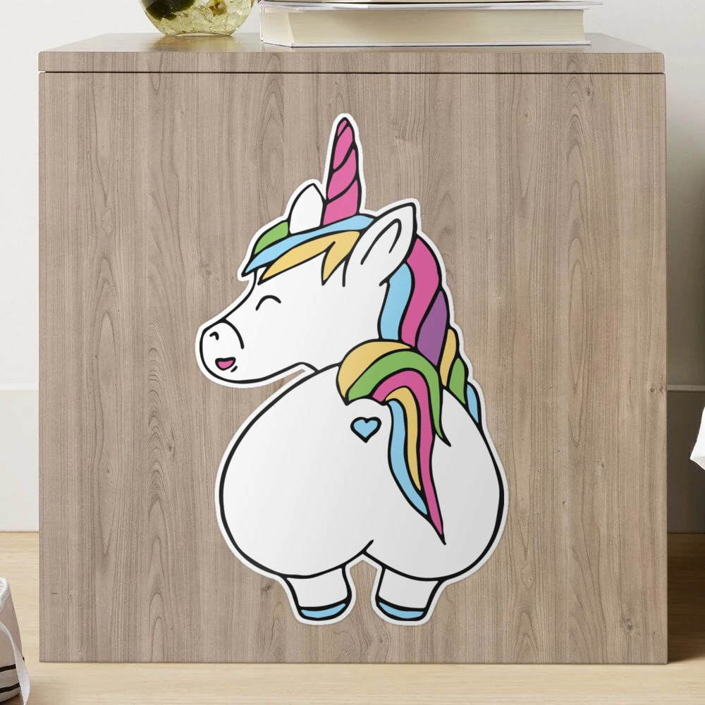 Unicorn sticker — Matte Vinyl Stickers - Cute, Funny, Pretty