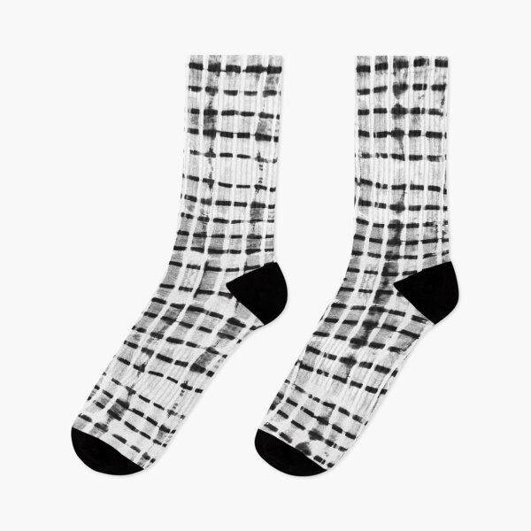 Item preview, Shibori black dash lines  designed and sold by marufemia.