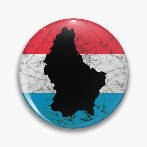 Item preview, Luxembourg Flag Silhouette designed and sold by crizzinho.