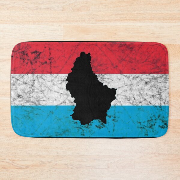 Item preview, Luxembourg Flag Silhouette designed and sold by crizzinho.