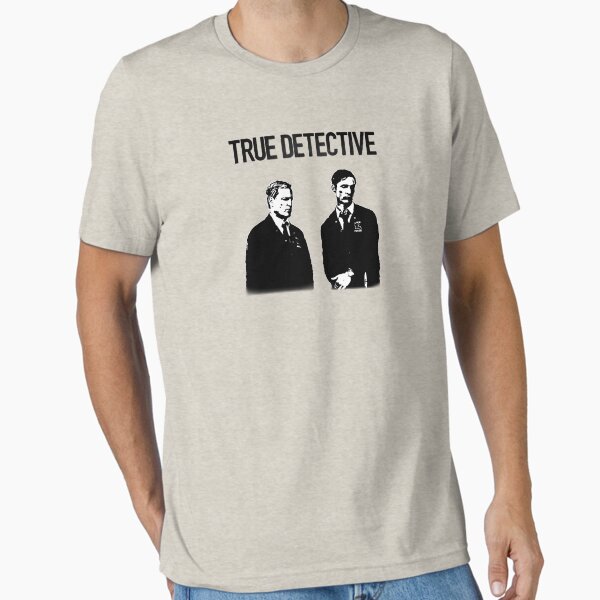 Vista previa del artículo con la obra «True Detective - Cohle y Hart», diseñado y vendido por EvaEV.