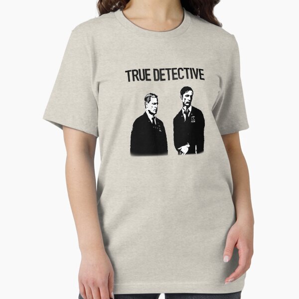 Vista previa del artículo con la obra «True Detective - Cohle y Hart», diseñado y vendido por EvaEV.