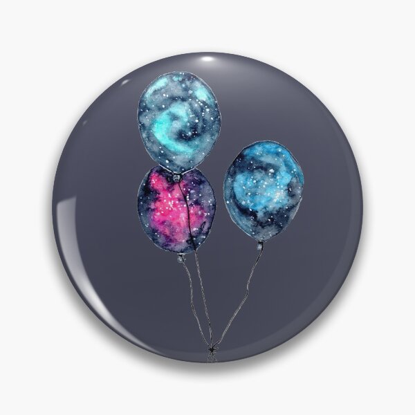 Item preview, Galactic Balloons - Watercolour Painting designed and sold by Pattokarts.