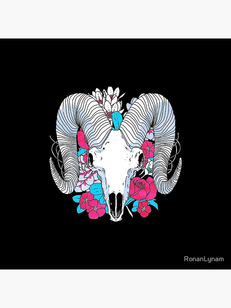 Flower Skull by RonanLynam