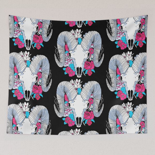 Item preview, Flower Skull designed and sold by RonanLynam.