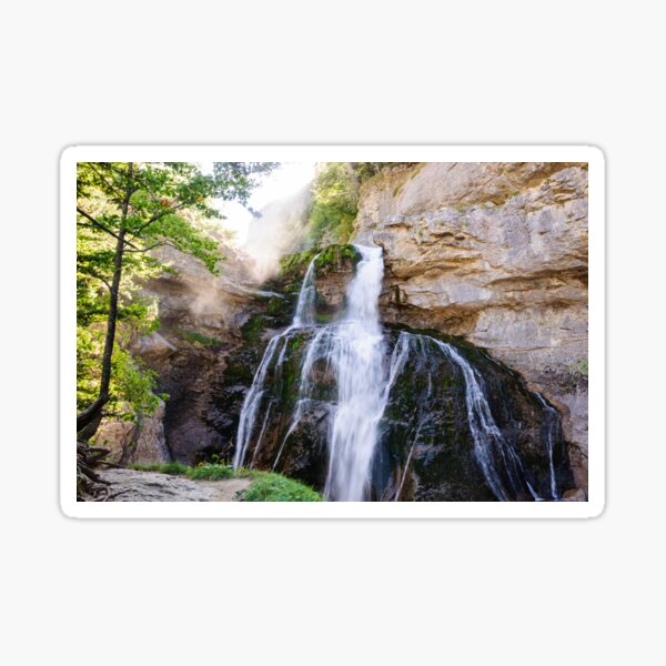 Cascada de la Cueva Sticker