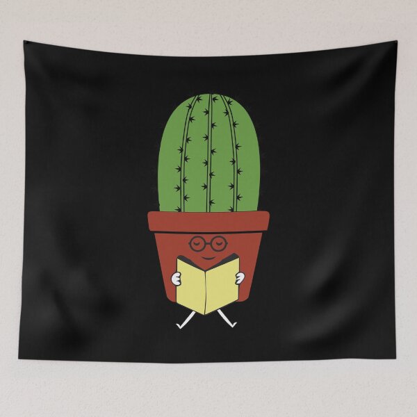 Item preview, Cute Cactus Reading Books Funny Book Lover Reader Bookworms designed and sold by mrsmitful.
