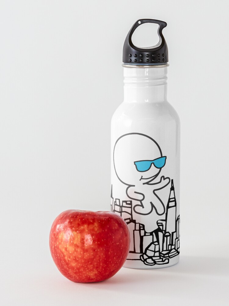 Alternate view of Ghostskate City Water Bottle