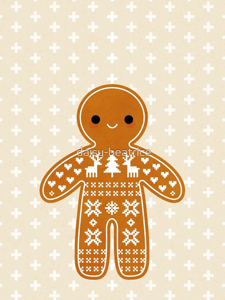 Sweater Pattern Gingerbread Cookie by daisy-beatrice