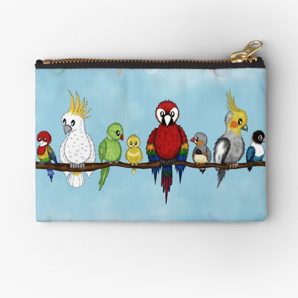 Pet Birds Zipper Pouch