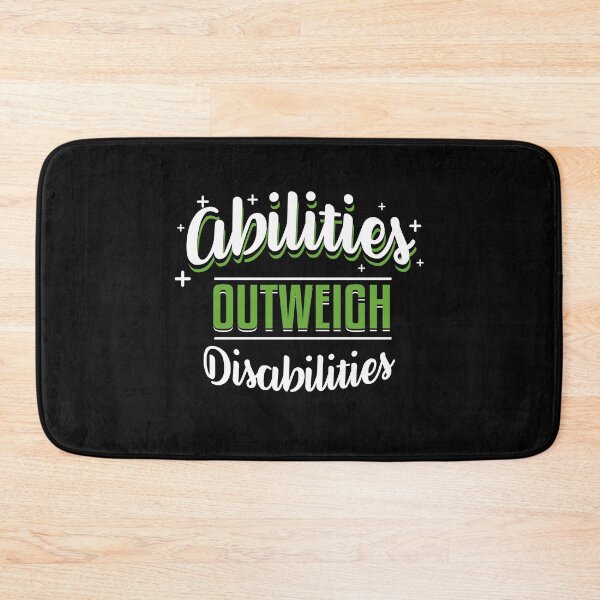 Item preview, Disabilites Shirt Abilities Outweigh Disabilities designed and sold by Pam Larmore.