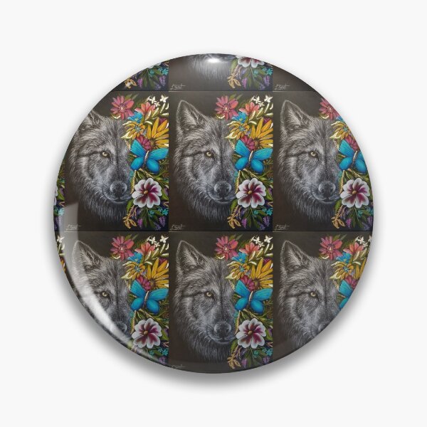 Item preview, Wildflower Wolf designed and sold by laurenaimee-art.