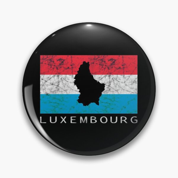Item preview, Luxembourg Flag Silhouette designed and sold by crizzinho.