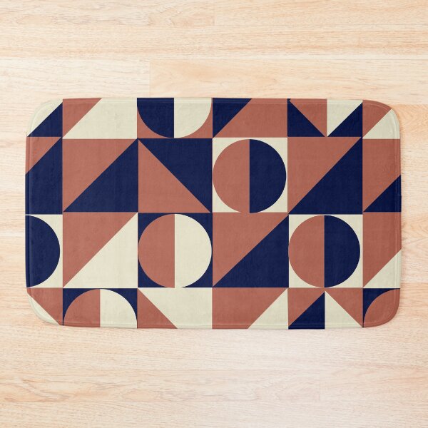 Item preview, a study in polygons (navy/dusk/cream) designed and sold by quinnhopp.