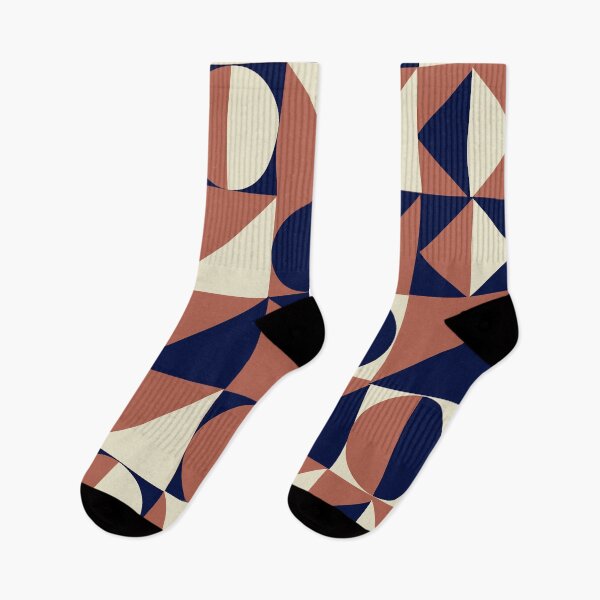 Item preview, a study in polygons (navy/dusk/cream) designed and sold by quinnhopp.
