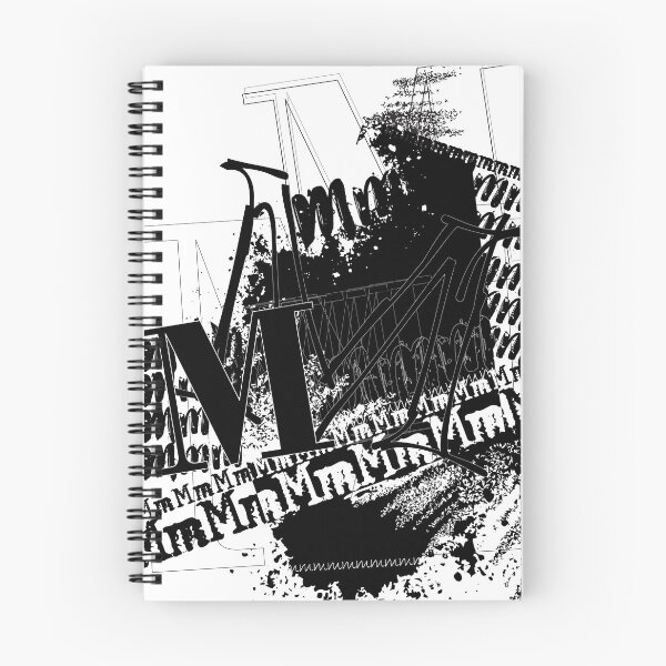 Item preview, Mmm Typographic collage designed and sold by Sima Sirus.