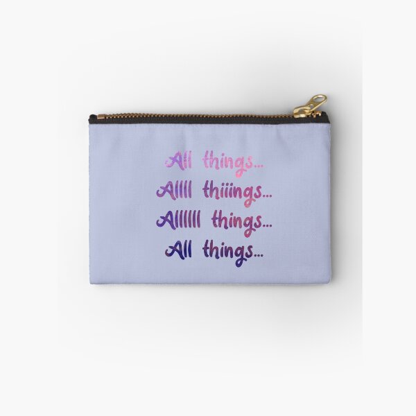 Item preview, All things... All things... All things... designed and sold by Theatre Thoughts.