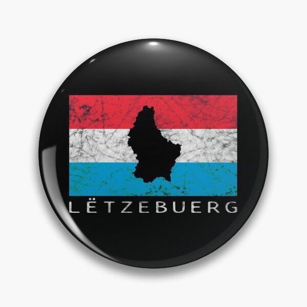 Item preview, Luxembourg Flag Silhouette designed and sold by crizzinho.