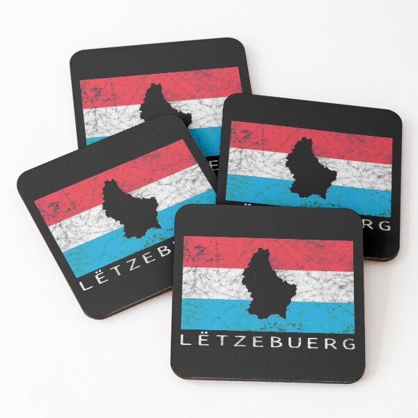 Item preview, Luxembourg Flag Silhouette designed and sold by crizzinho.