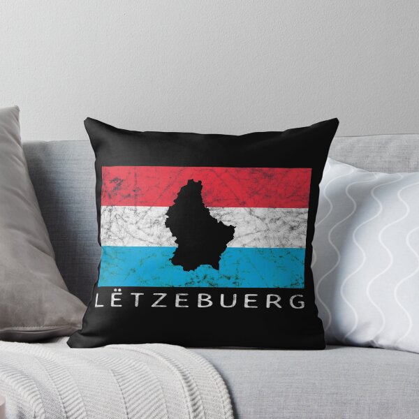 Item preview, Luxembourg Flag Silhouette designed and sold by crizzinho.