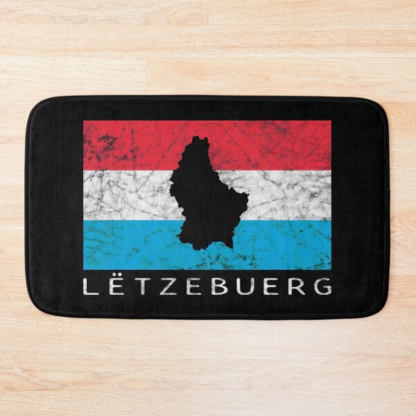 Item preview, Luxembourg Flag Silhouette designed and sold by crizzinho.