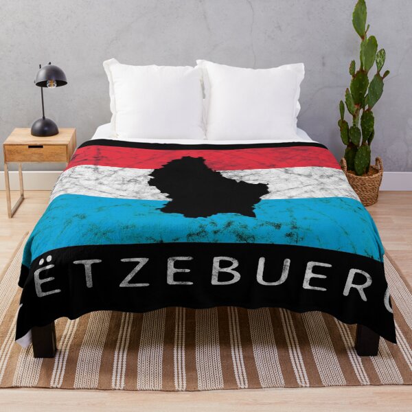 Item preview, Luxembourg Flag Silhouette designed and sold by crizzinho.