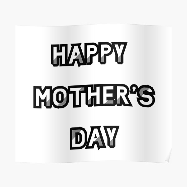 Mothers Day Song Posters Redbubble