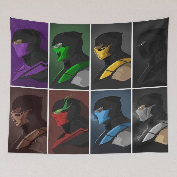 Item preview, Mortal Kombat Ninjas designed and sold by mememachine69.