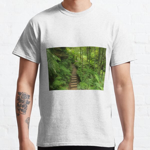 Pathway of ferns Classic T-Shirt