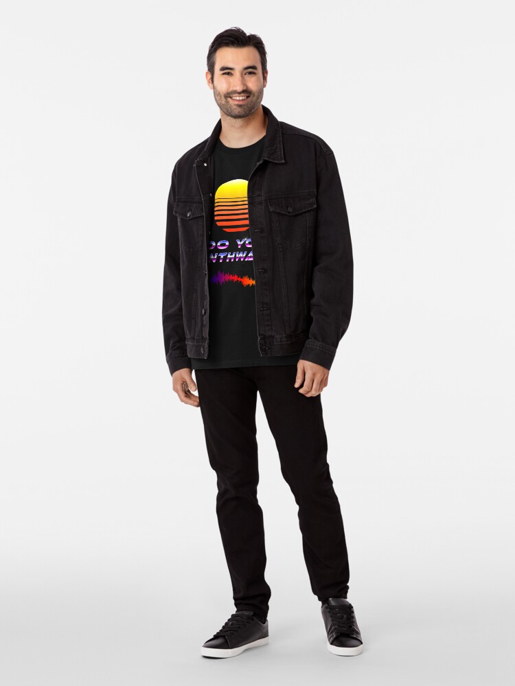 Alternate view of Do You Synthwave Premium T-Shirt