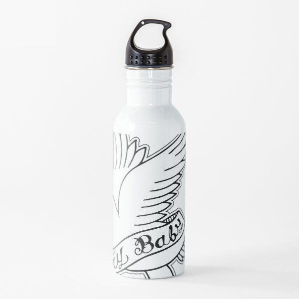 Cry Baby lil peep logo Water Bottle