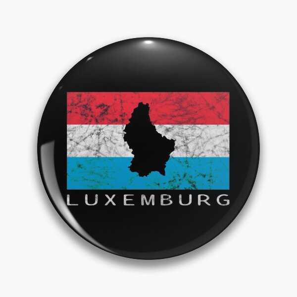 Item preview, Luxembourg Flag Silhouette designed and sold by crizzinho.