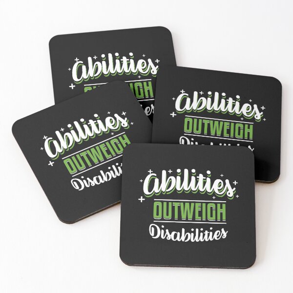 Item preview, Disabilites Shirt Abilities Outweigh Disabilities designed and sold by Pam Larmore.