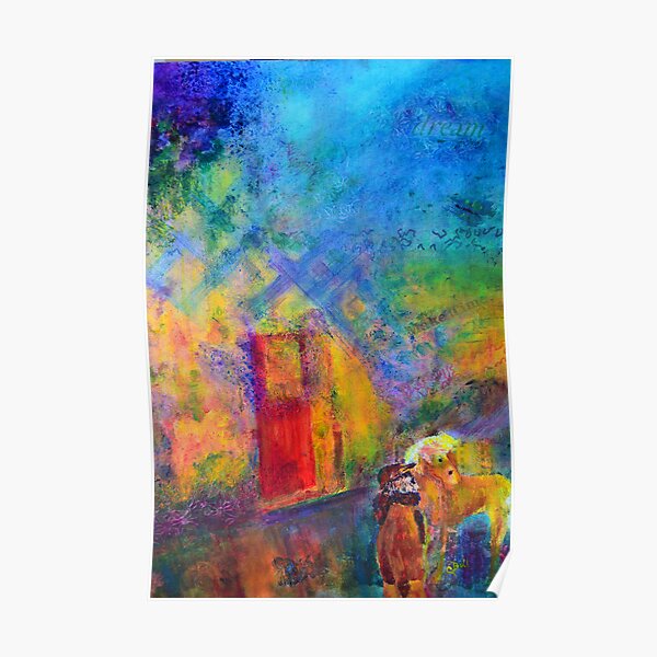 Man and Horse Journey Poster