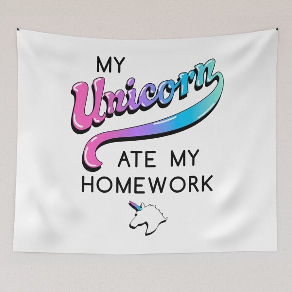 Item preview, My Unicorn Ate My Homework designed and sold by lakelandwholes1.