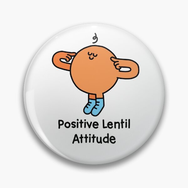 Item preview, Positive Lentil Attitude - Positive Mental Attitude designed and sold by HotCuppaTees.